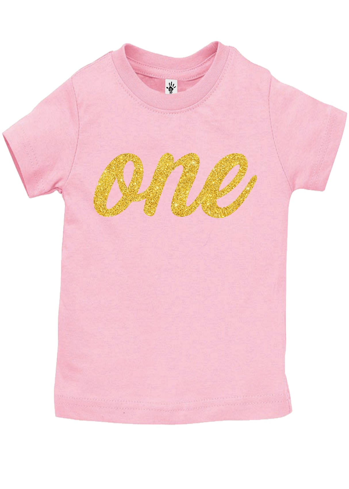 One Gold First Birthday Shirt - Aiden's Corner
