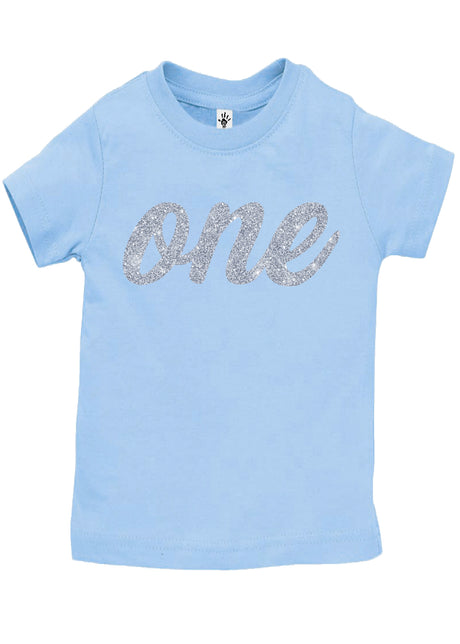 One Silver Birthday Shirt - Aiden's Corner