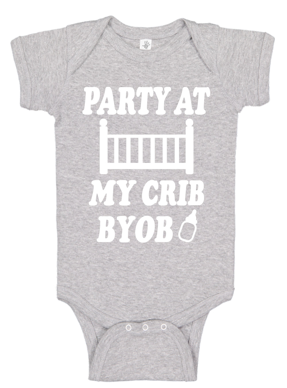 Party At My Crib Bodysuits - Aiden's Corner