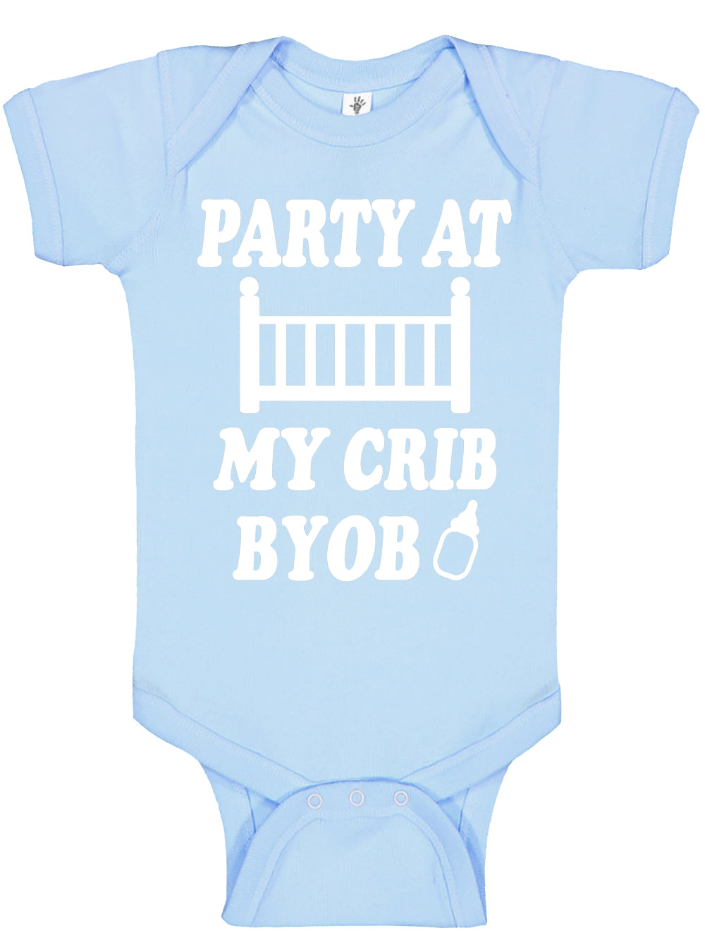 Party At My Crib Bodysuits - Aiden's Corner