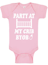 Party At My Crib Bodysuits - Aiden's Corner