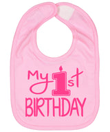 My First Birthday Smash Cake Bib