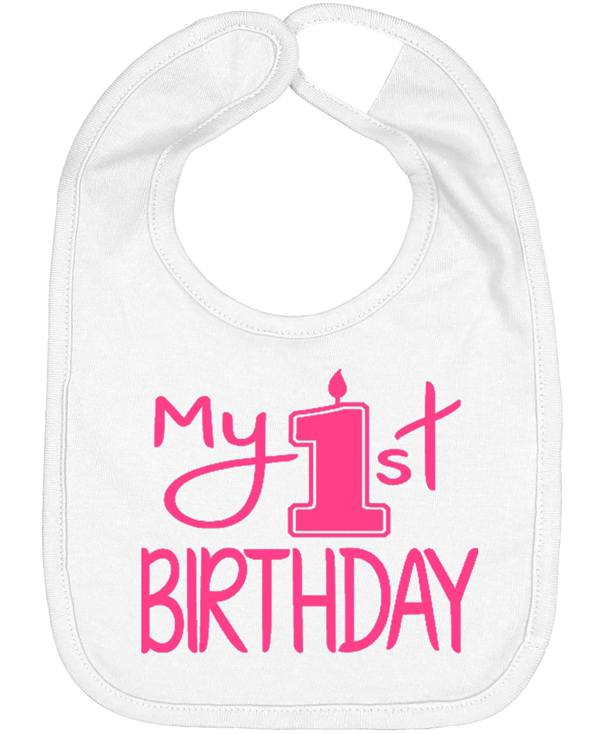 My First Birthday Smash Cake Bib - Aiden's Corner