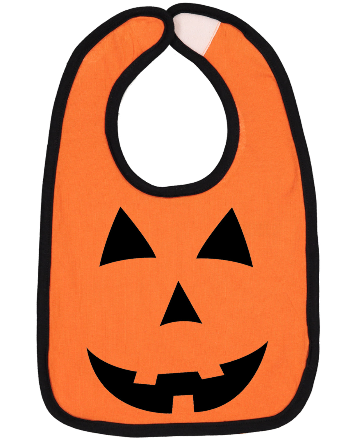 Pumpkin Face Halloween Bib - Aiden's Corner