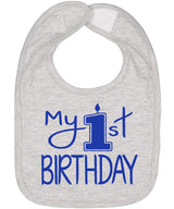 My First Birthday Smash Cake Bib - Aiden's Corner