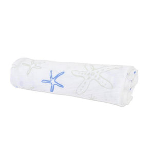 Ocean Friends Swaddle Blanket Four Pack - Aiden's Corner Baby & Toddler Clothes, Toys, Teethers, Feeding and Accesories