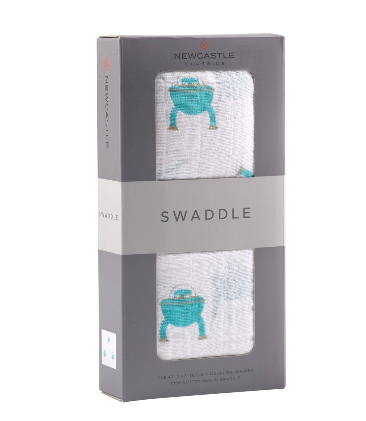 Space Robot Swaddle - Aiden's Corner Baby & Toddler Clothes, Toys, Teethers, Feeding and Accesories