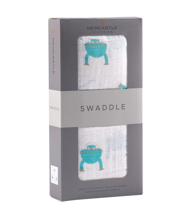 Space Robot Swaddle - Aiden's Corner Baby & Toddler Clothes, Toys, Teethers, Feeding and Accesories