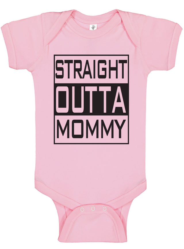Straight Outta Mommy Bodysuits - Aiden's Corner