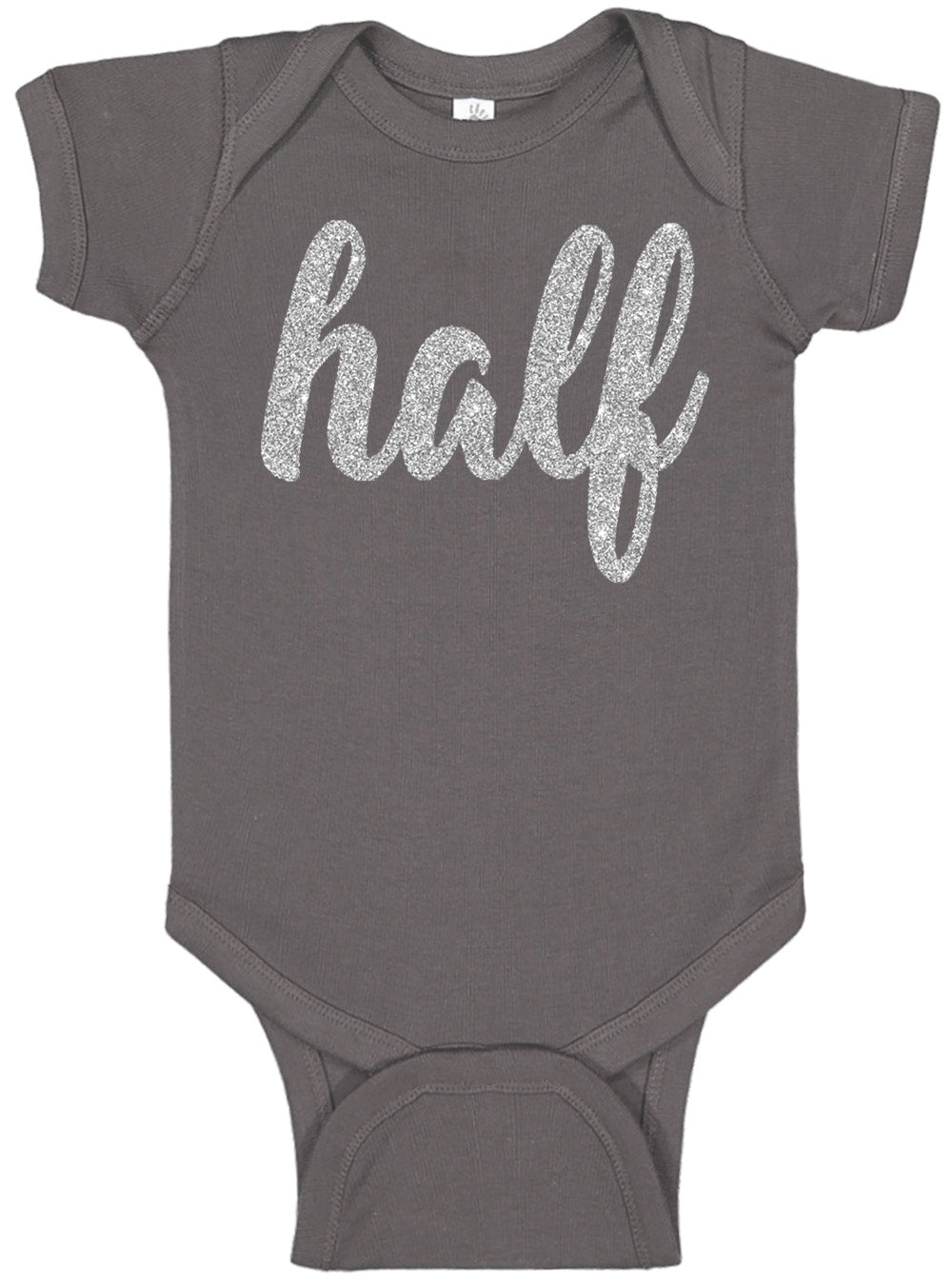 Half Silver Birthday Bodysuit - Aiden's Corner