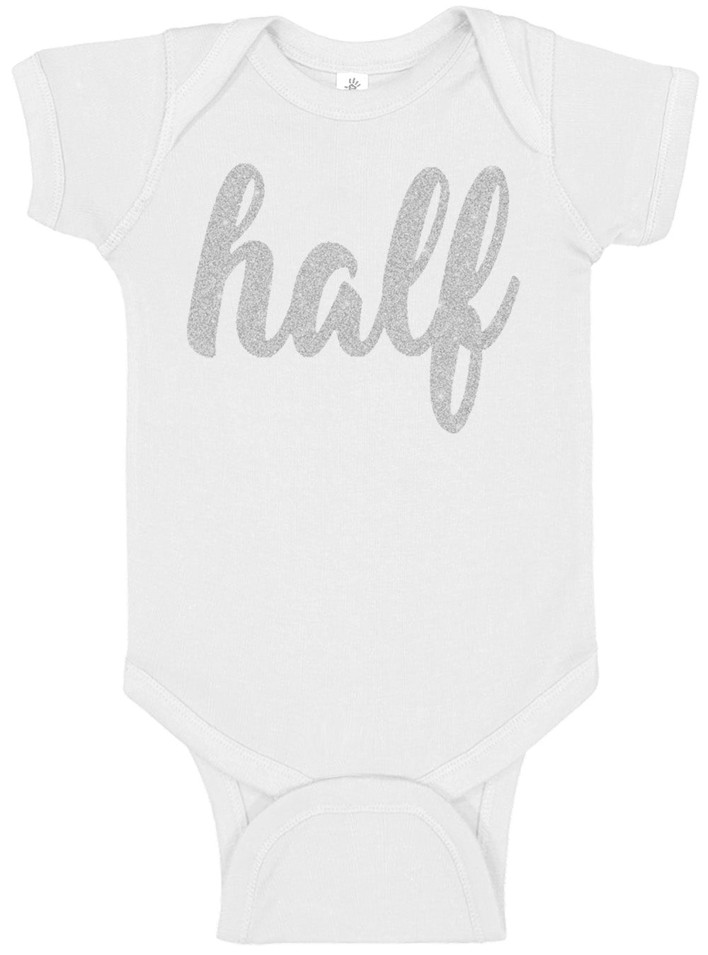 Half Silver Birthday Bodysuit - Aiden's Corner