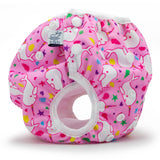 Narwhals 0-3 years Nageuret  Swim Diaper (Light Pink) by Beau & Belle Littles