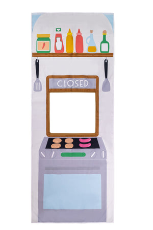 Camper Food Truck & Kitchen Doorway Storefront