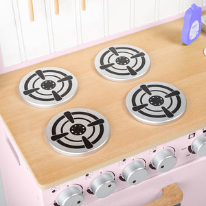 Country Play Kitchen (Pink) by Bigjigs Toys US