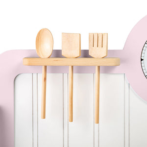 Country Play Kitchen (Pink) by Bigjigs Toys US