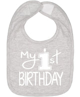 My First Birthday Smash Cake Bib - Aiden's Corner