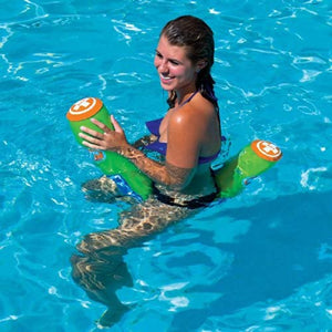 WOW Sports Inflatable Water Pickle Pool Noodle (18-2010) by Jupiter Gear