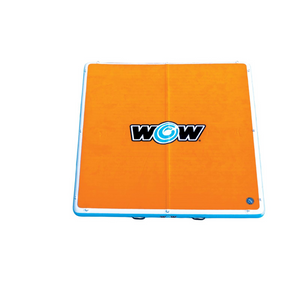 WOW Sports 8'x8'x6" Drop Stitch Vacation Station Dock with Deckpad by Jupiter Gear