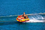 WOW Sports Wild Wing 2 Person Towable Water Tube For Pool and Lake (18-1120) by Jupiter Gear