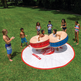 WOW Sports 10ft Sumo Wrestling Spray Pad with 2 Sumo Belly-Bumpers (23-WSM-4805-WOW) by Jupiter Gear