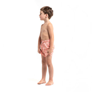 Pink Avocado - Kids Swim Trunks by Bermies