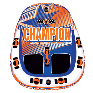 WOW Sports Champion 2-Person Towable (21-1000) by Jupiter Gear