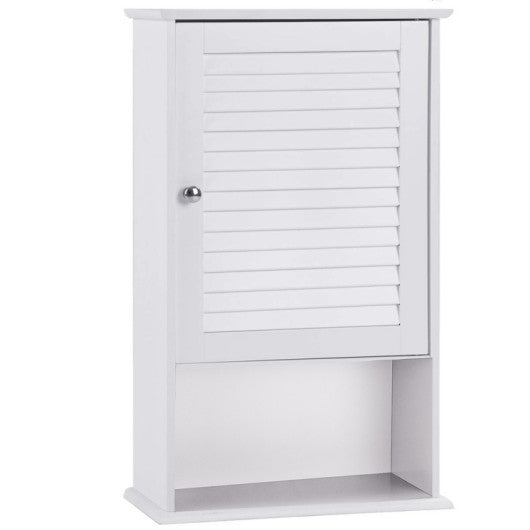 27.5" H Wall Hanging Bathroom Storage Cabinet