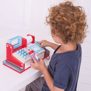 Shop Till with Scanner by Bigjigs Toys US