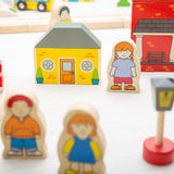 Town and Country Train Set by Bigjigs Toys US