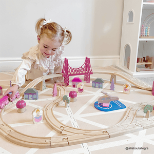 Fairy Town Train Set by Bigjigs Toys US