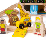 Safari Train Set by Bigjigs Toys US