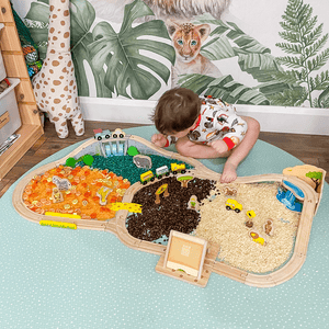 Safari Train Set by Bigjigs Toys US