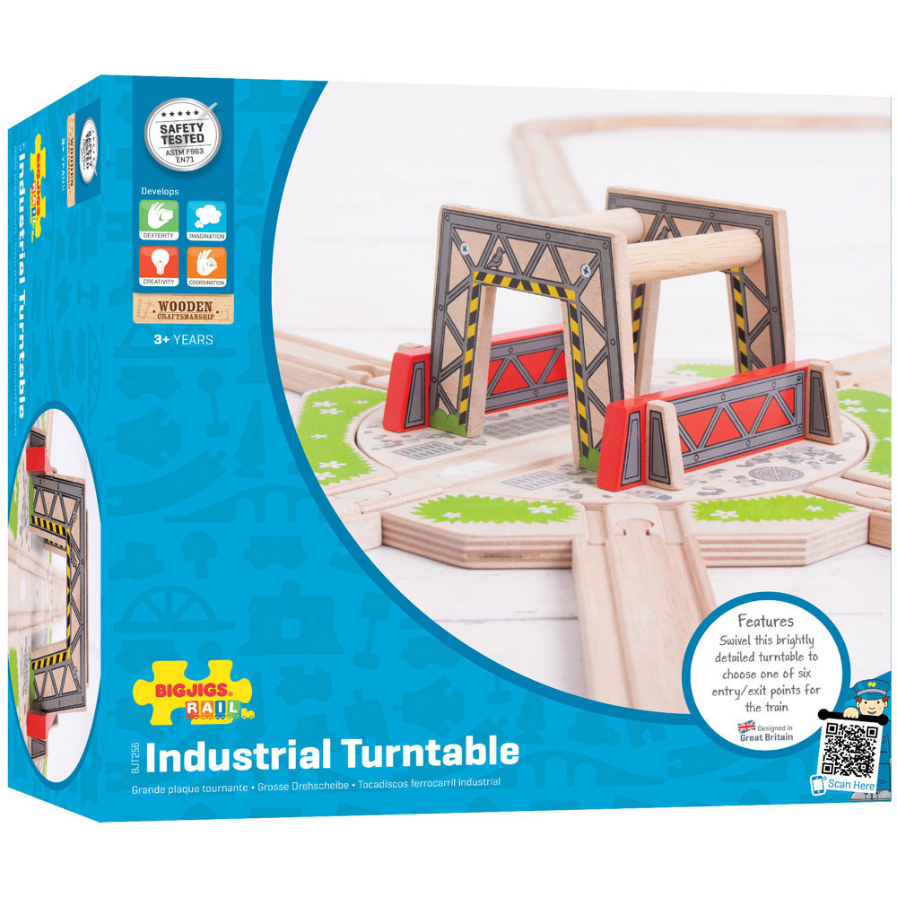Industrial Turntable by Bigjigs Toys US