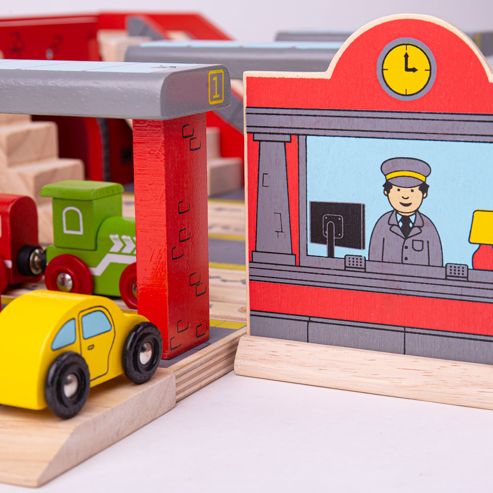 Grand Central Station by Bigjigs Toys US