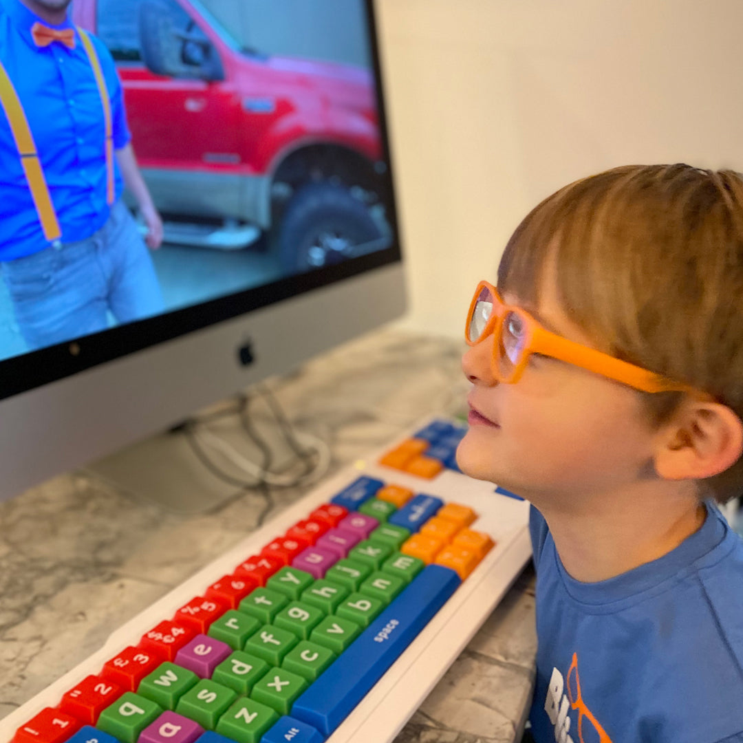 Blippi Screen Time Specs | Junior by ro•sham•bo eyewear