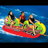 WOW Sports Dragon Boat 3 Person Towable Water Tube For Pool and Lake (13-1060) by Jupiter Gear
