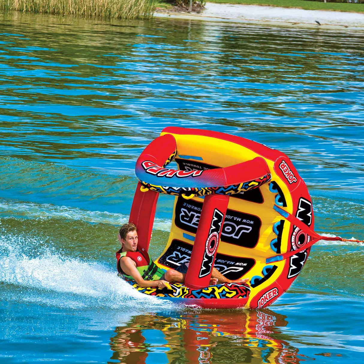 WOW Sports Joker 3-Person Towable (21-1020) by Jupiter Gear