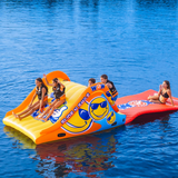 WOW Sports Slide and Water Walkway Slide N Smile Combo (22-WIL-4240-X-WOW) by Jupiter Gear