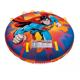 WOW Sports DC Comics Superman 3-Person Soft Top Deck Tube Towable by Jupiter Gear