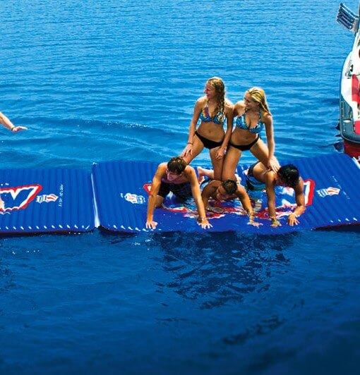 WOW Sports Floating Water Walkway For The Pool Or Lake - Blue (12-2030) by Jupiter Gear