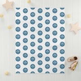 Aiden's Corner California Printed Soft Fleece Baby Blanket