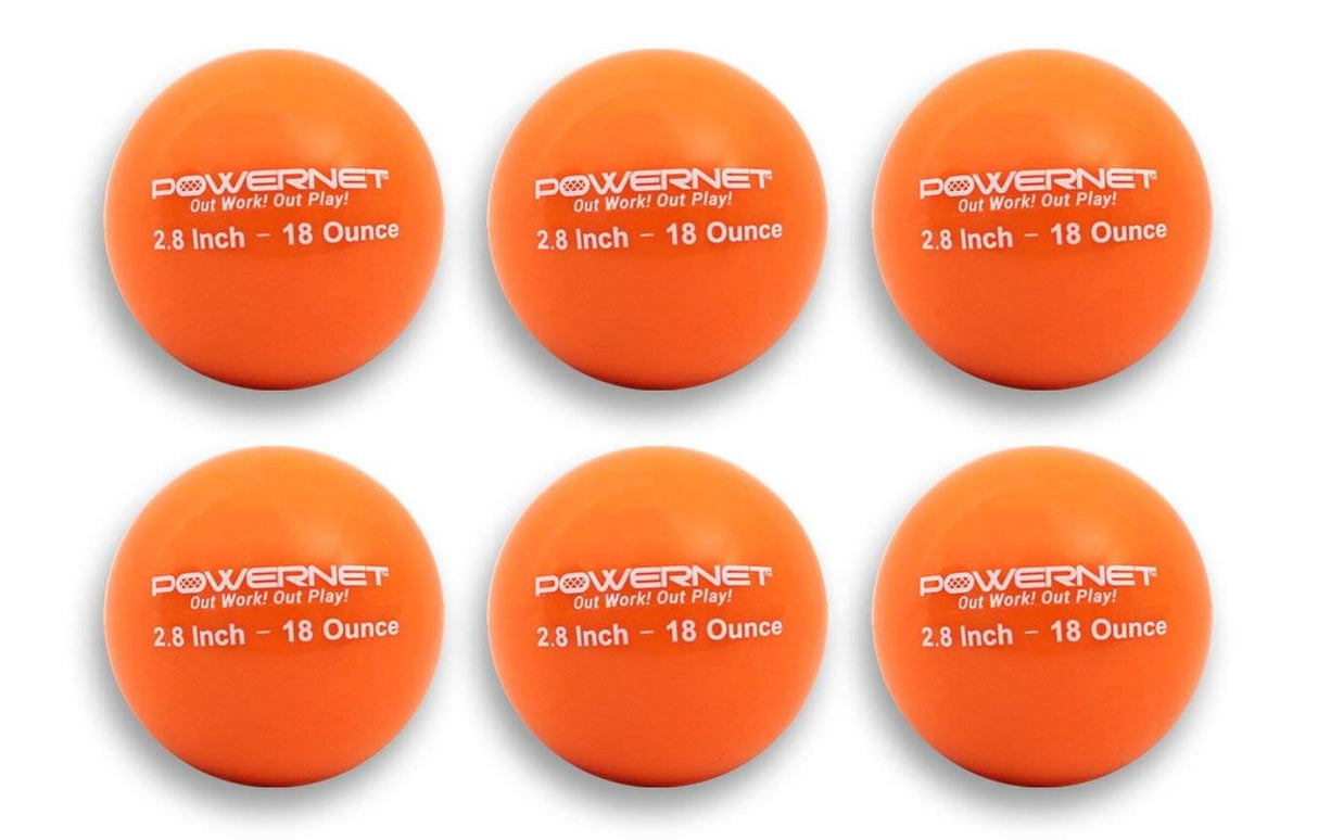 Weighted Hitting Batting Training Balls (6 pack) by Jupiter Gear