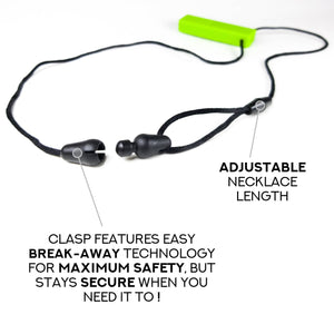 Sensory Brick Chew Necklace - Includes Bonus Pencil Topper by Senso Minds