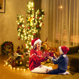 6 Feet Artificial Cactus Christmas Tree with LED Lights