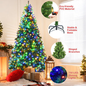 Artificial Premium Hinged Christmas Tree-8 Feet