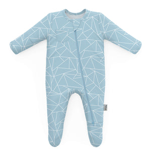 Footed Jammies COASTAL by Milk Snob