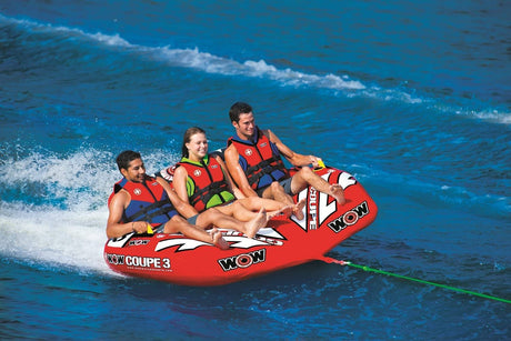 WOW Sports 3-Person Coupe Cockpit Towable (21-1080) by Jupiter Gear