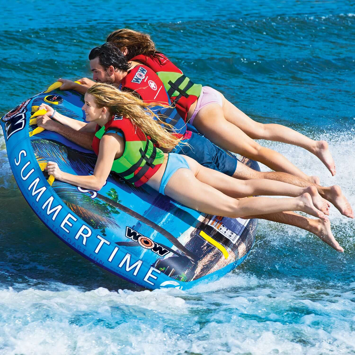 WOW Sports Summertime 3P Towable (19-1030) by Jupiter Gear