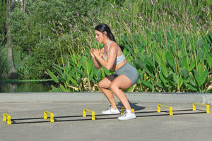 Raised Agility Ladder, 6 Rungs by Jupiter Gear