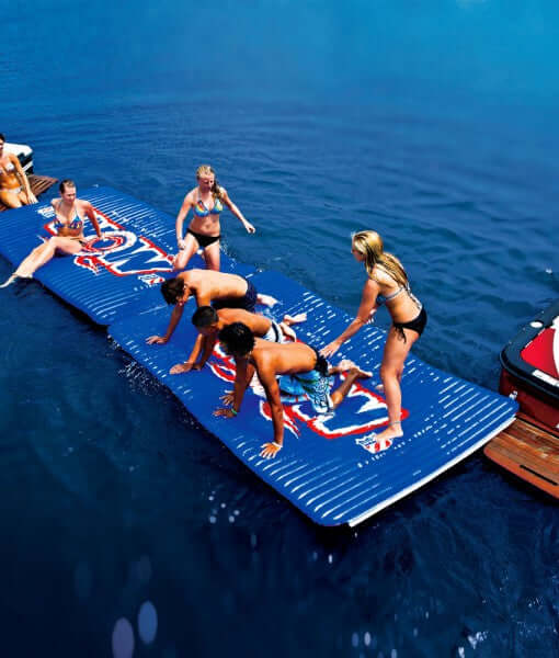 WOW Sports Floating Water Walkway For The Pool Or Lake - Blue (12-2030) by Jupiter Gear